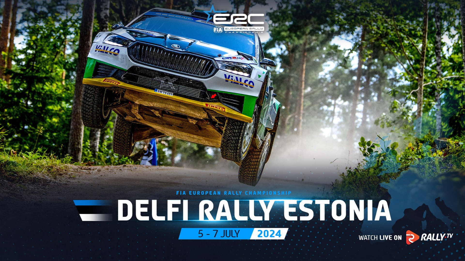 ERC Delfi Rally Estonia