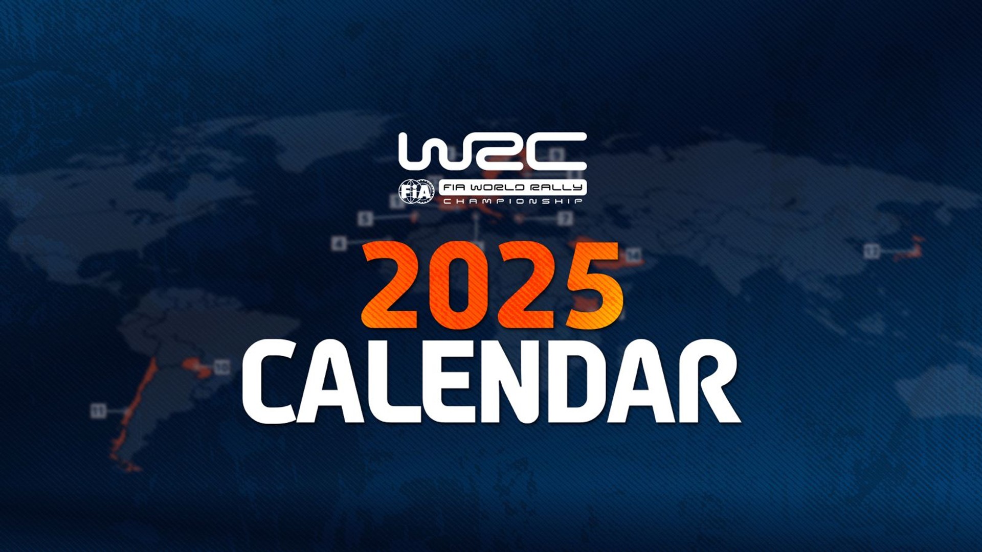 WRC reveals spectacular expanded 2025 calendar FIA World