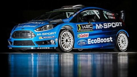WRC: M-Sport reveals new Fiesta rally car